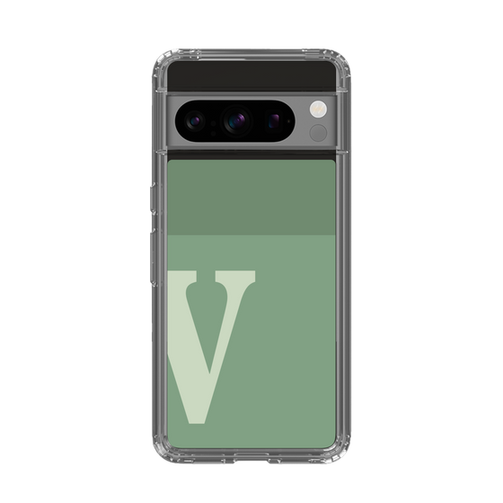Slim Protection Case［ Original - initial two tone - V green ］