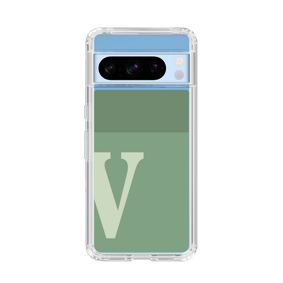 Slim Protection Case［ Original - initial two tone - V green ］