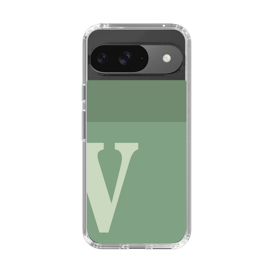 Slim Protection Case［ Original - initial two tone - V green ］