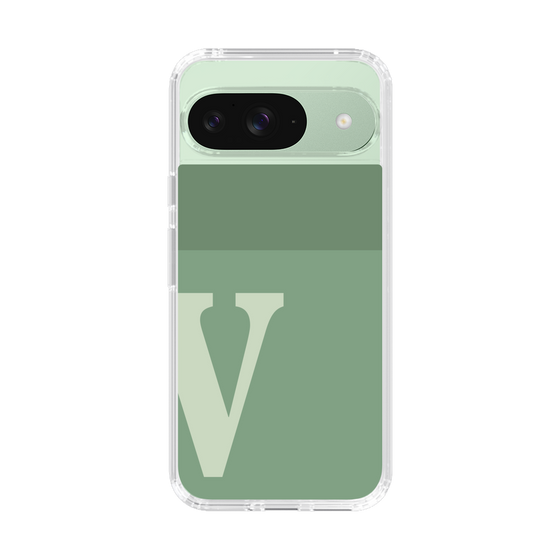 Slim Protection Case［ Original - initial two tone - V green ］