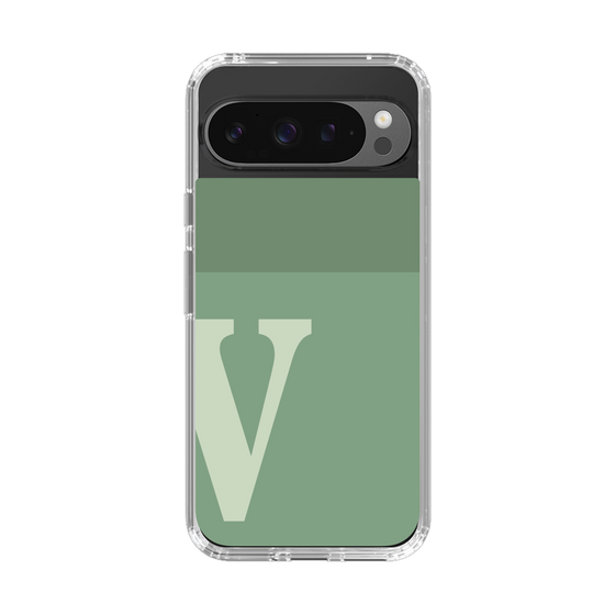 Slim Protection Case［ Original - initial two tone - V green ］