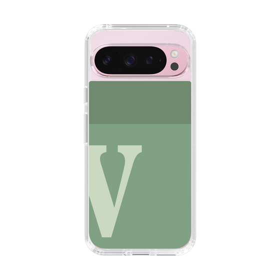 Slim Protection Case［ Original - initial two tone - V green ］