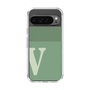 Slim Protection Case［ Original - initial two tone - V green ］