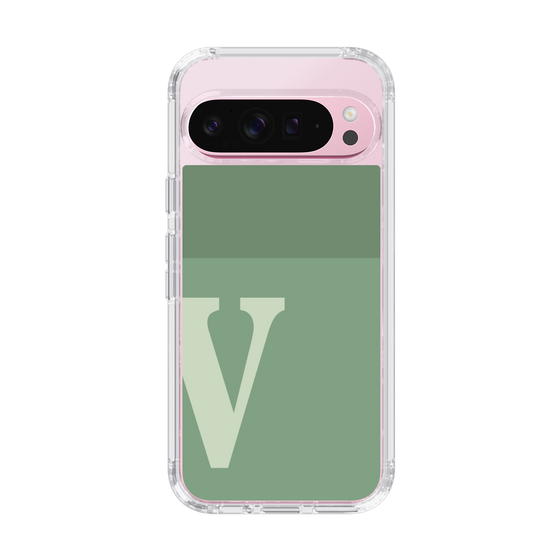 Slim Protection Case［ Original - initial two tone - V green ］