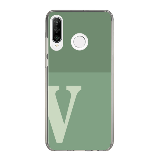 Slim Protection Case［ Original - initial two tone - V green ］