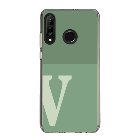 Slim Protection Case［ Original - initial two tone - V green ］