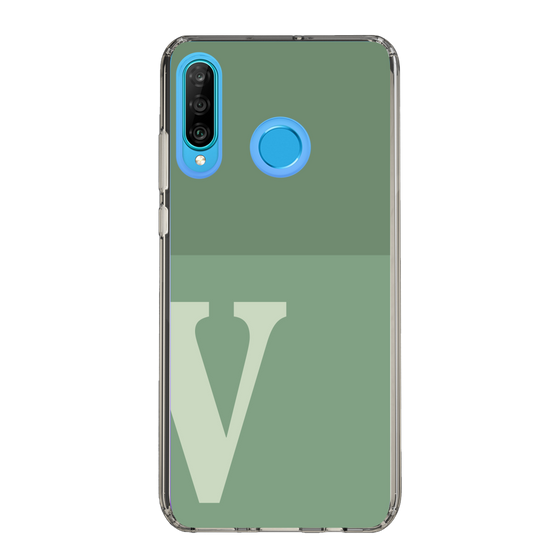 Slim Protection Case［ Original - initial two tone - V green ］
