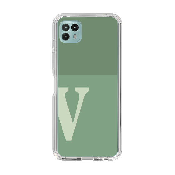 Slim Protection Case［ Original - initial two tone - V green ］