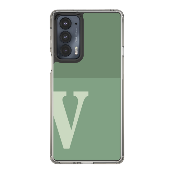 Slim Protection Case［ Original - initial two tone - V green ］