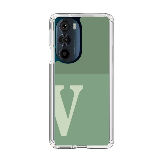 Slim Protection Case［ Original - initial two tone - V green ］