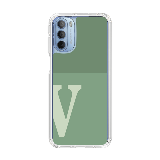 Slim Protection Case［ Original - initial two tone - V green ］