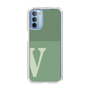 Slim Protection Case［ Original - initial two tone - V green ］