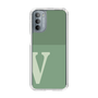 Slim Protection Case［ Original - initial two tone - V green ］