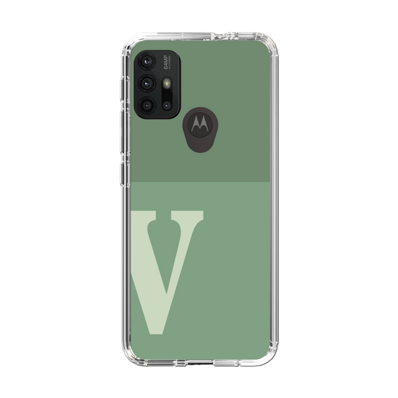 Slim Protection Case［ Original - initial two tone - V green ］