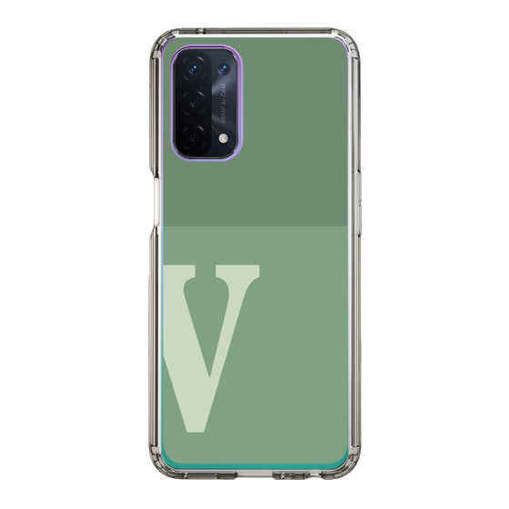 Slim Protection Case［ Original - initial two tone - V green ］