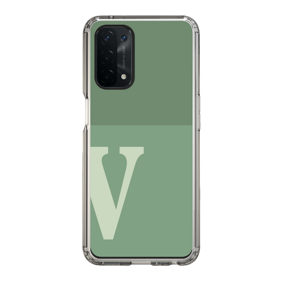 Slim Protection Case［ Original - initial two tone - V green ］