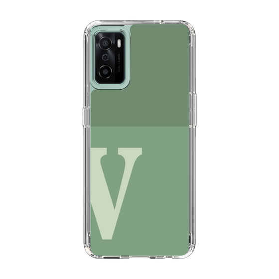 Slim Protection Case［ Original - initial two tone - V green ］