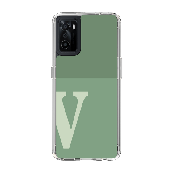 Slim Protection Case［ Original - initial two tone - V green ］
