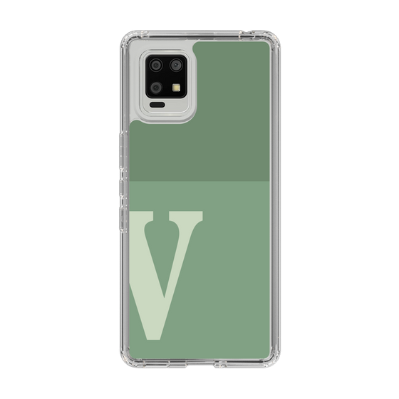 Slim Protection Case［ Original - initial two tone - V green ］