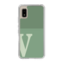 Slim Protection Case［ Original - initial two tone - V green ］