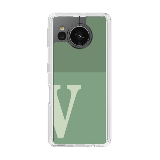 Slim Protection Case［ Original - initial two tone - V green ］