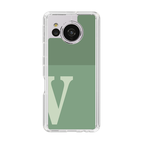 Slim Protection Case［ Original - initial two tone - V green ］