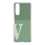 Slim Protection Case［ Original - initial two tone - V green ］