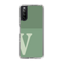 Slim Protection Case［ Original - initial two tone - V green ］