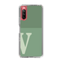 Slim Protection Case［ Original - initial two tone - V green ］