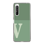 Slim Protection Case［ Original - initial two tone - V green ］