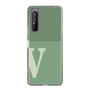 Slim Protection Case［ Original - initial two tone - V green ］