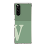 Slim Protection Case［ Original - initial two tone - V green ］