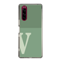Slim Protection Case［ Original - initial two tone - V green ］