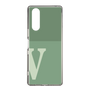 Slim Protection Case［ Original - initial two tone - V green ］