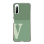 Slim Protection Case［ Original - initial two tone - V green ］