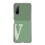 Slim Protection Case［ Original - initial two tone - V green ］