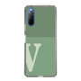 Slim Protection Case［ Original - initial two tone - V green ］