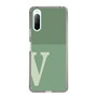 Slim Protection Case［ Original - initial two tone - V green ］