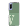 Slim Protection Case［ Original - initial two tone - V green ］