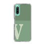Slim Protection Case［ Original - initial two tone - V green ］
