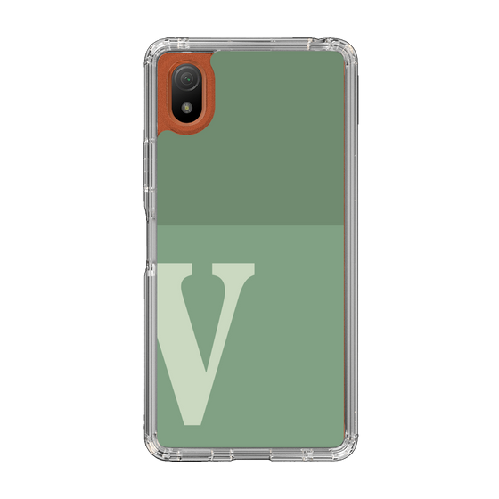 Slim Protection Case［ Original - initial two tone - V green ］