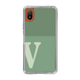 Slim Protection Case［ Original - initial two tone - V green ］