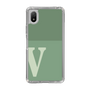 Slim Protection Case［ Original - initial two tone - V green ］