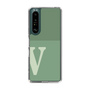 Slim Protection Case［ Original - initial two tone - V green ］