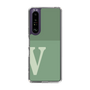 Slim Protection Case［ Original - initial two tone - V green ］