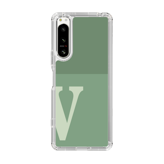 Slim Protection Case［ Original - initial two tone - V green ］
