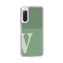 Slim Protection Case［ Original - initial two tone - V green ］