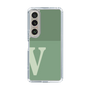 Slim Protection Case［ Original - initial two tone - V green ］