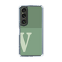 Slim Protection Case［ Original - initial two tone - V green ］