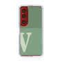 Slim Protection Case［ Original - initial two tone - V green ］